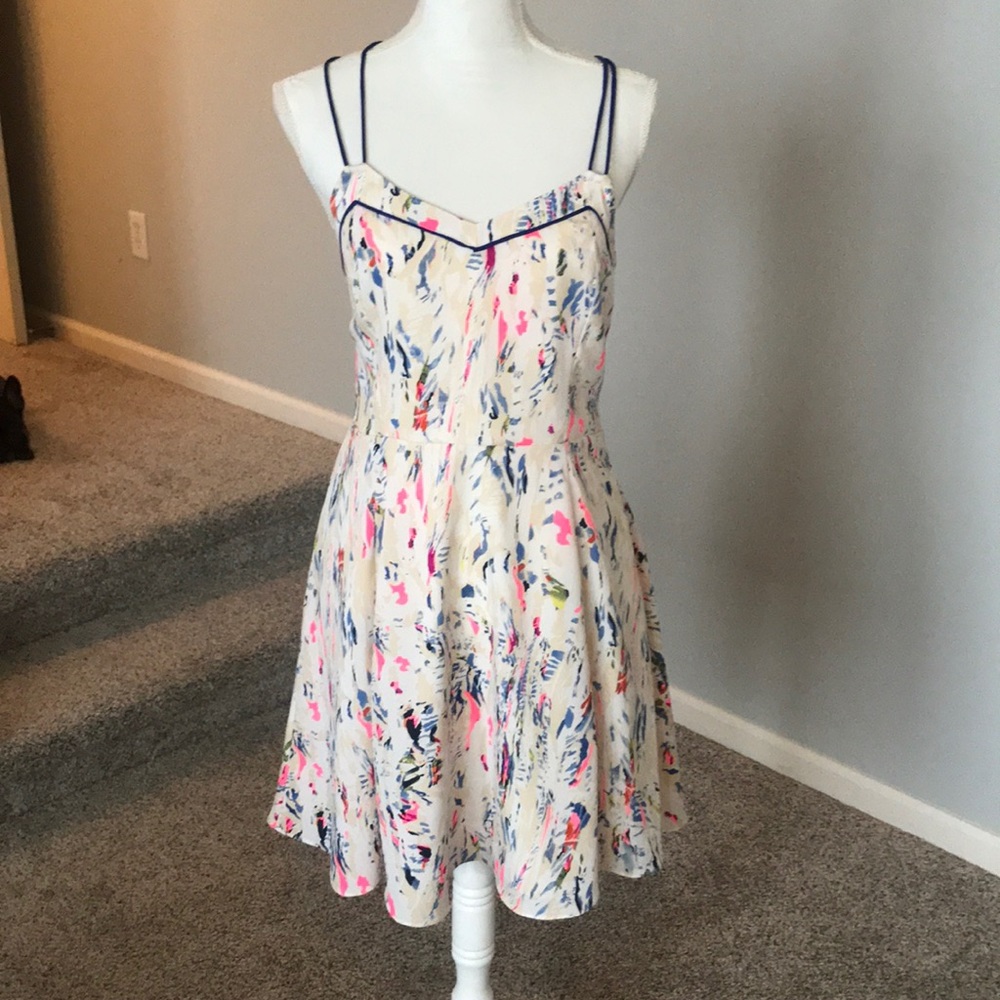 Bright strappy sundress